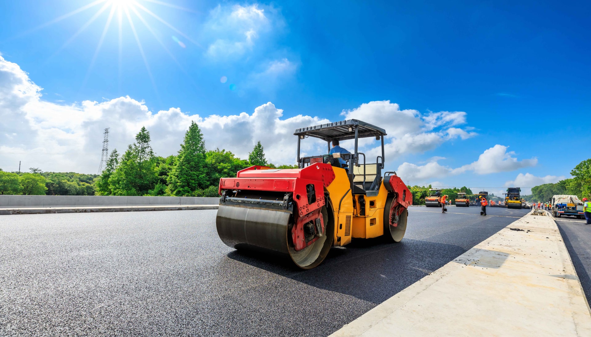 Smooth asphalt paving in Oklahoma, OK creates durable surfaces.